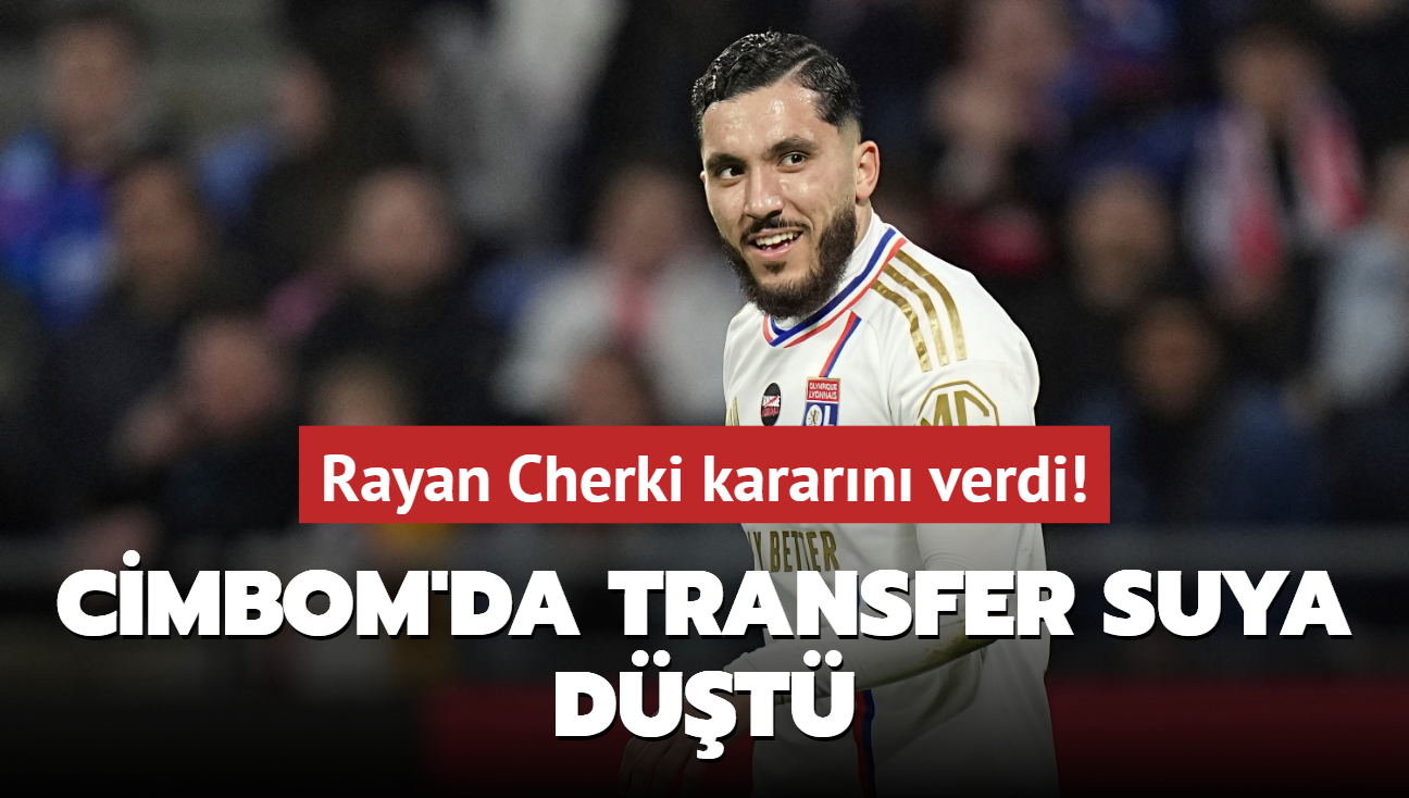 Galatasaray'da transfer suya dt! Rayan Cherki teklifi reddetti