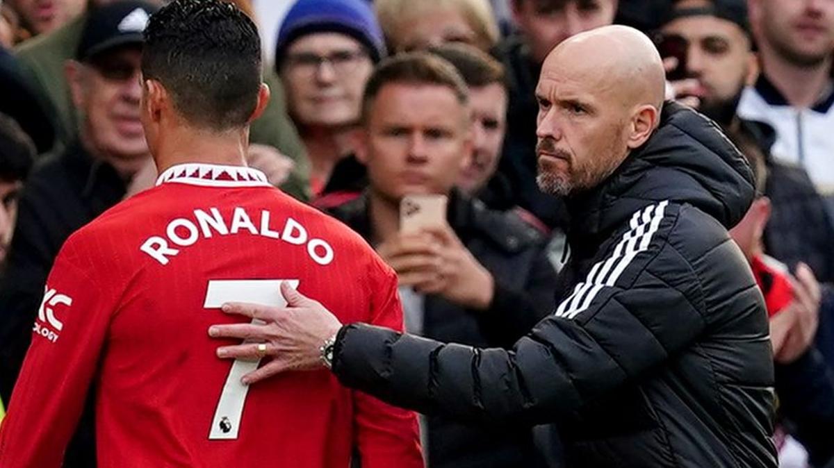 Cristiano Ronaldo'dan Erik ten Hag'a sert eletiri