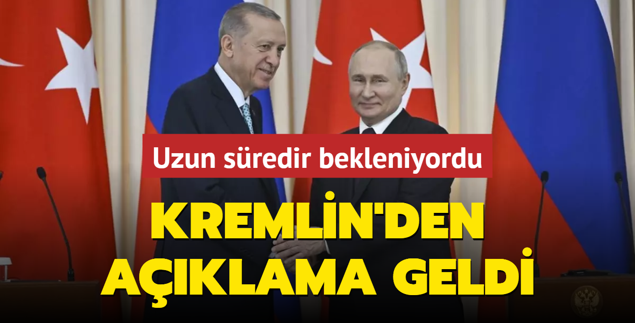 Uzun sredir bekleniyordu... Kremlin'den aklama geldi