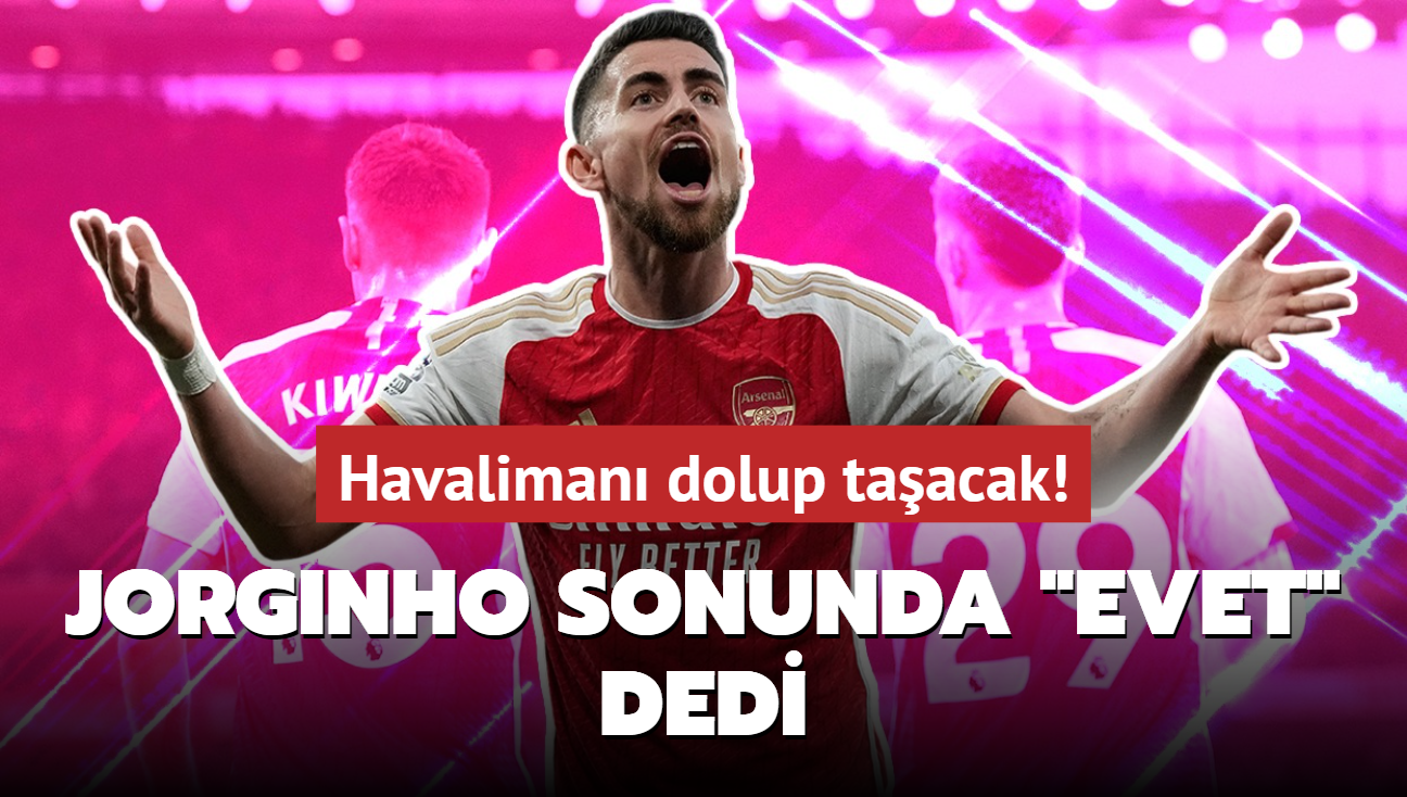 Ve Jorginho sonunda 'Evet' dedi! Havaliman dolup taacak: Cimbom'a yldz orta saha