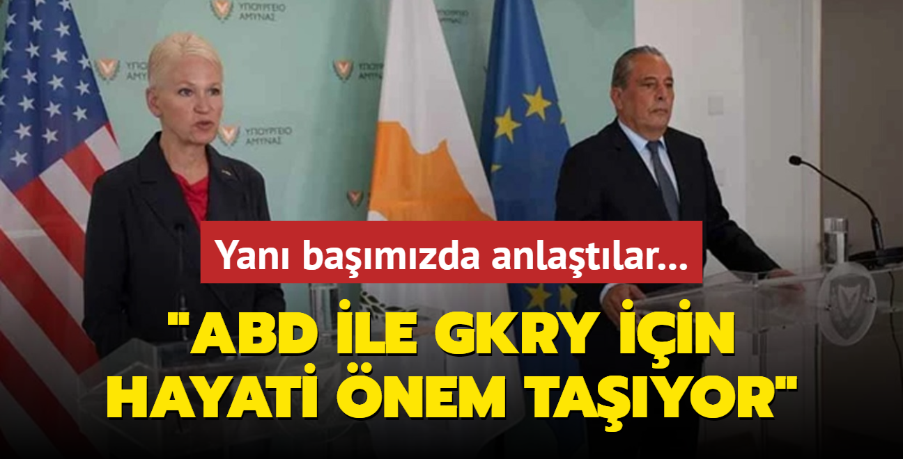 Yan bamzda anlatlar: ABD ile GKRY iin hayati nem tayor