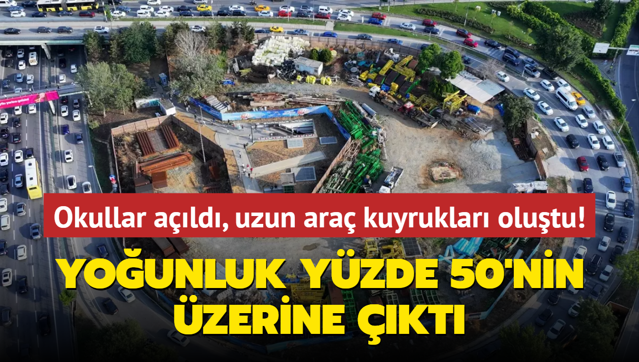 Younluk yzde 50'nin zerine kt... Okullar ald, uzun ara kuyruklar olutu!