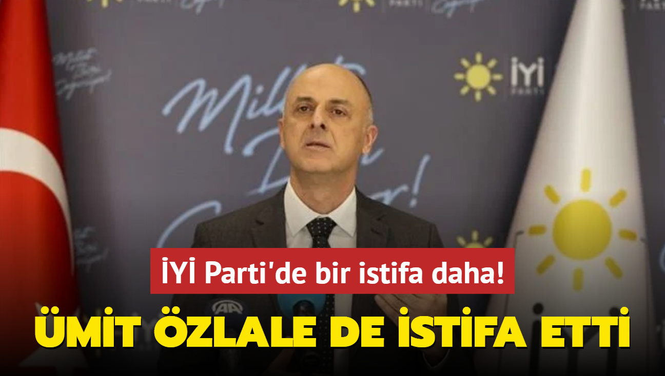 Y Parti'de bir istifa daha! mit zlale de istifa etti