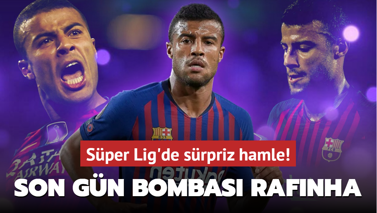 Son gn bombas Rafinha! stanbul'a geldi: Sper Lig'de srpriz hamle...