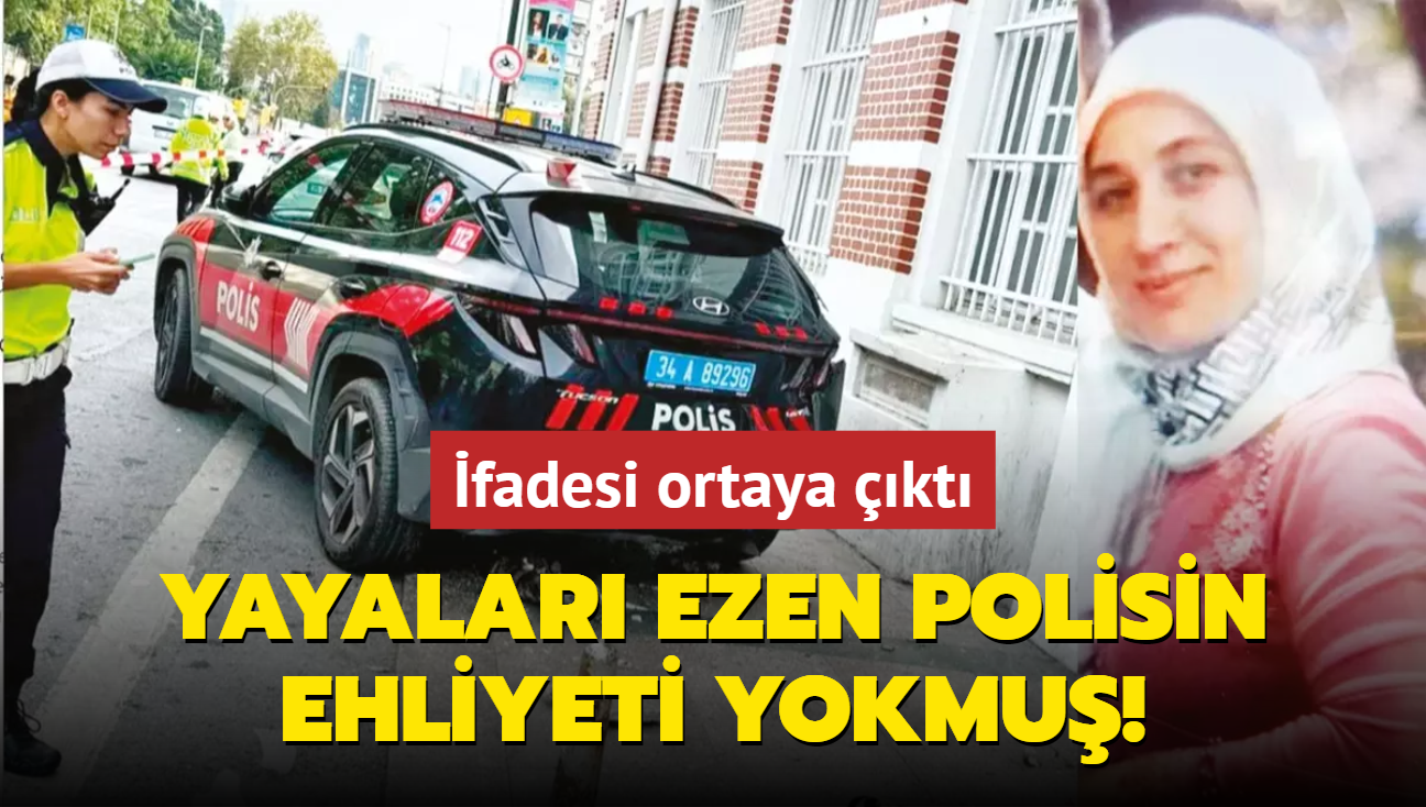 Yayalar ezen polisin ehliyeti yokmu!