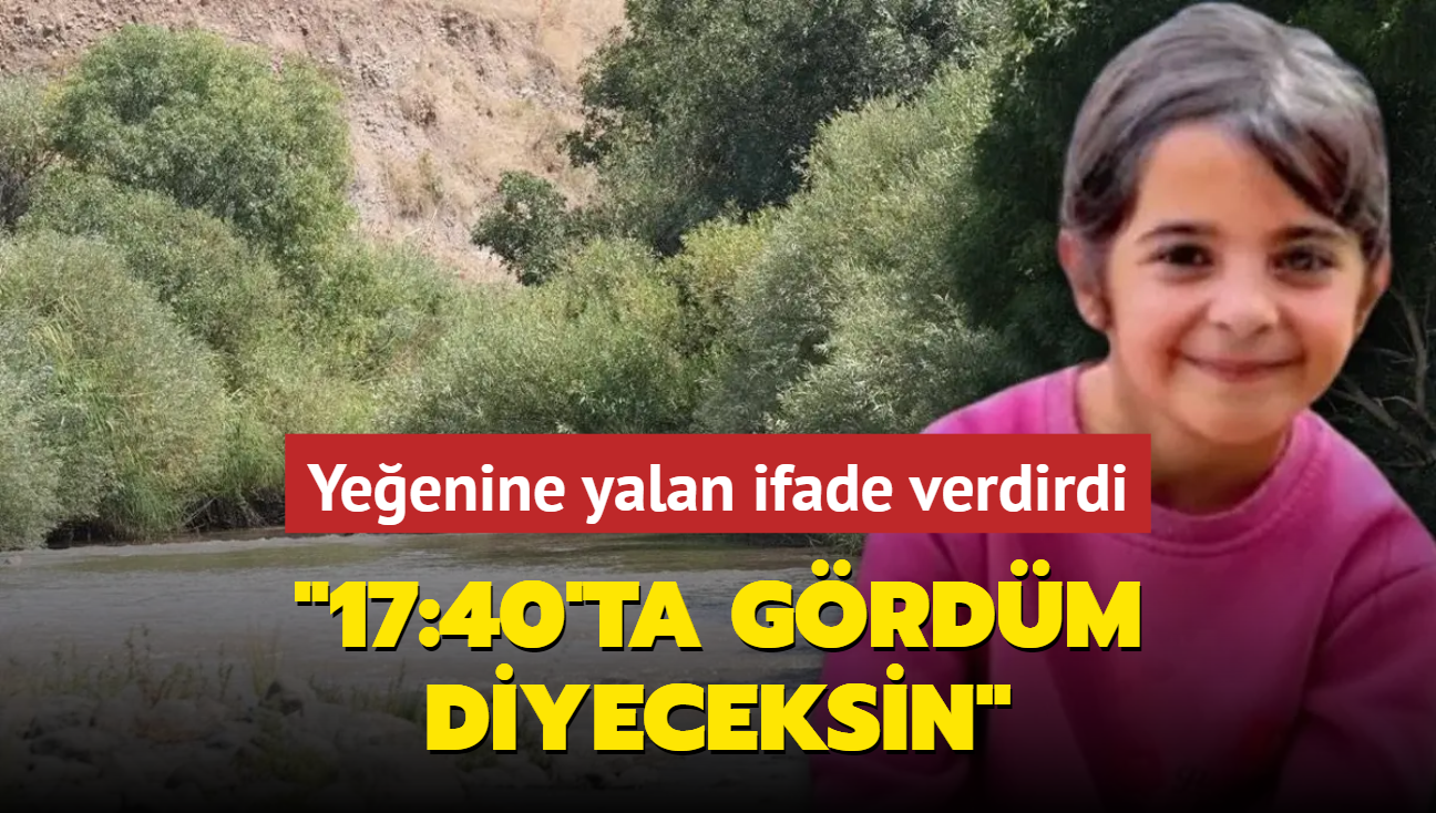 17:40'ta grdm diyeceksin... Yeenine yalan ifade verdirdi 