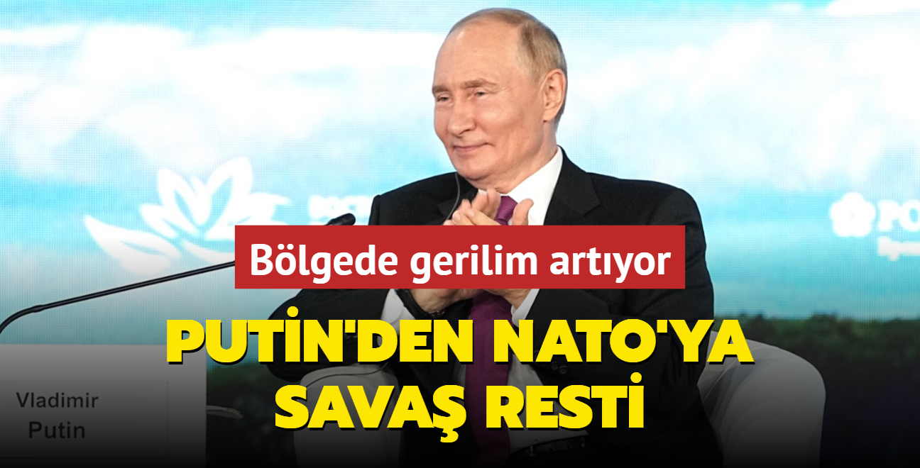 Blgede gerilim artyor! Putin'den NATO'ya sava resti