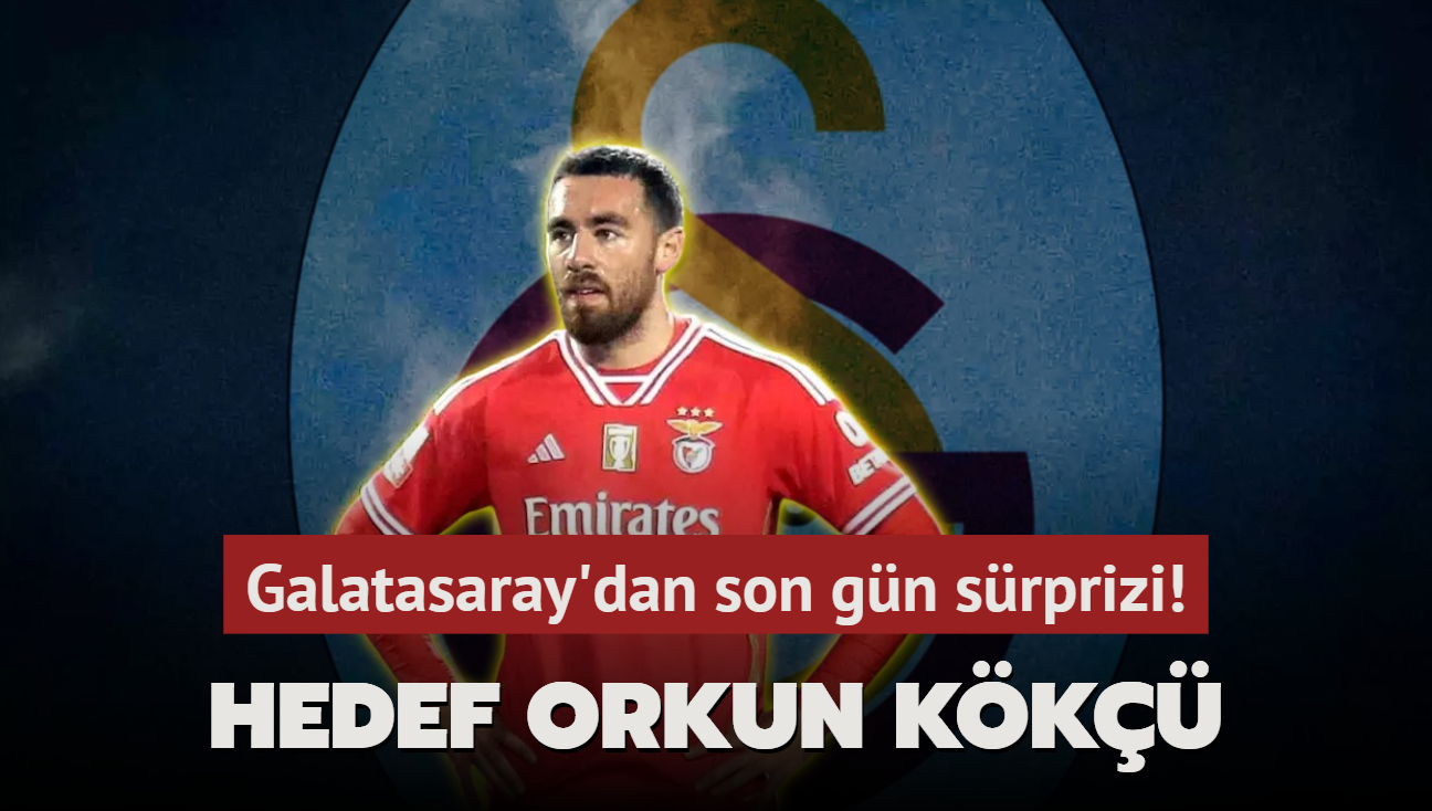 Galatasaray'dan son gn srprizi! Orta saha iin hedef Orkun Kk