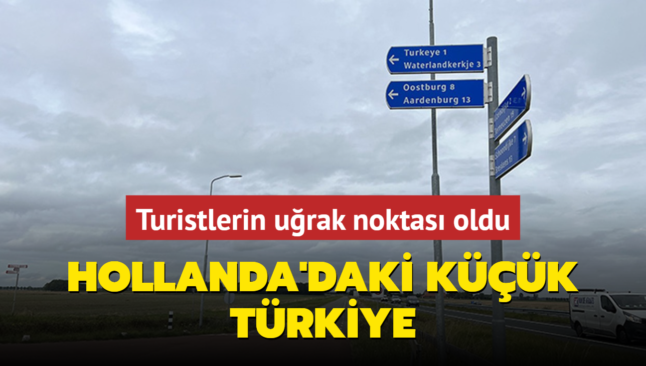 Hollanda'daki kk Trkiye! Turistlerin urak noktas oldu