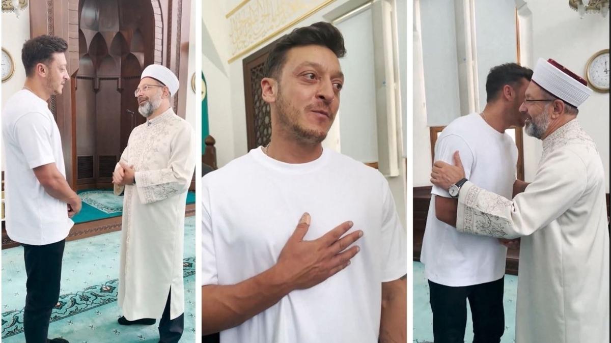 Diyanet leri Bakan ve Mesut zil bir araya geldi