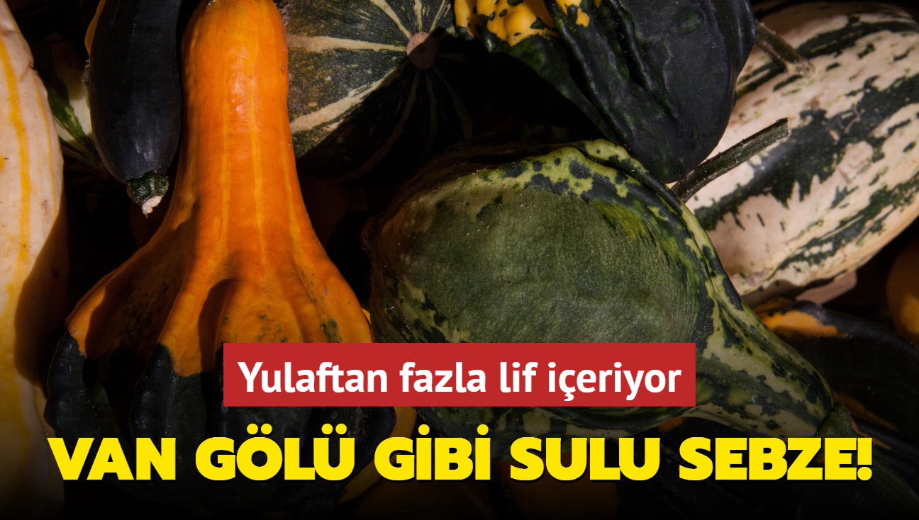 Van gl gibi sulu sebze! Yulaftan fazla lif ieriyor, barsaklarn dmesine basyor