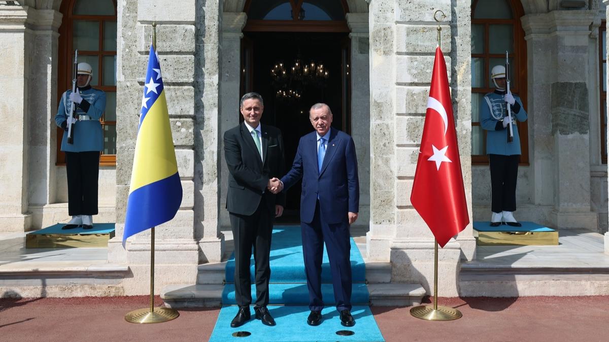 Bakan Erdoan, Becirovic'i kabul etti