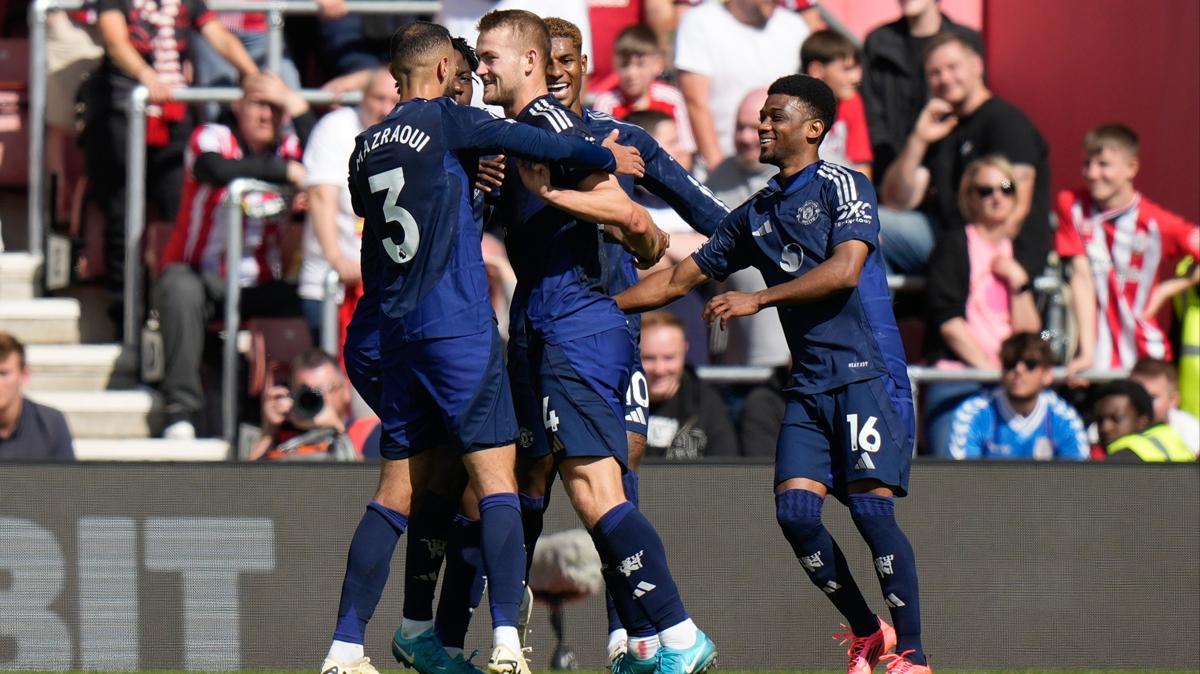 Manchester United  puan  golle ald