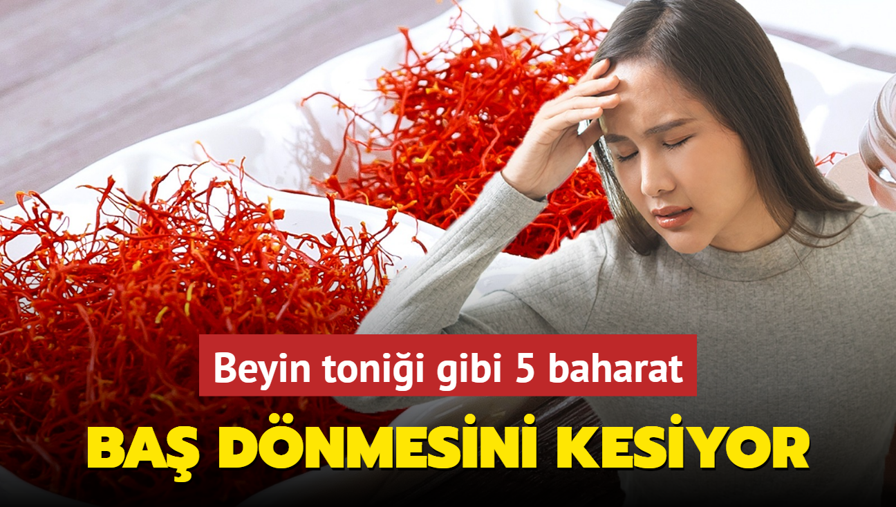 Beyin tonii 5 baharat! Ba dnmesini p diye kesiyor