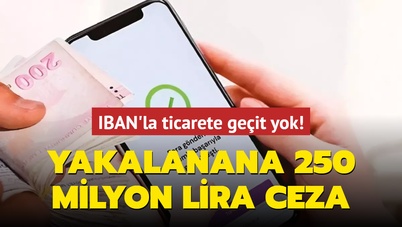 Lks restoran zinciri de var, sosyal medya fenomeni de... IBAN'la yakalanana 250 milyon lira ceza