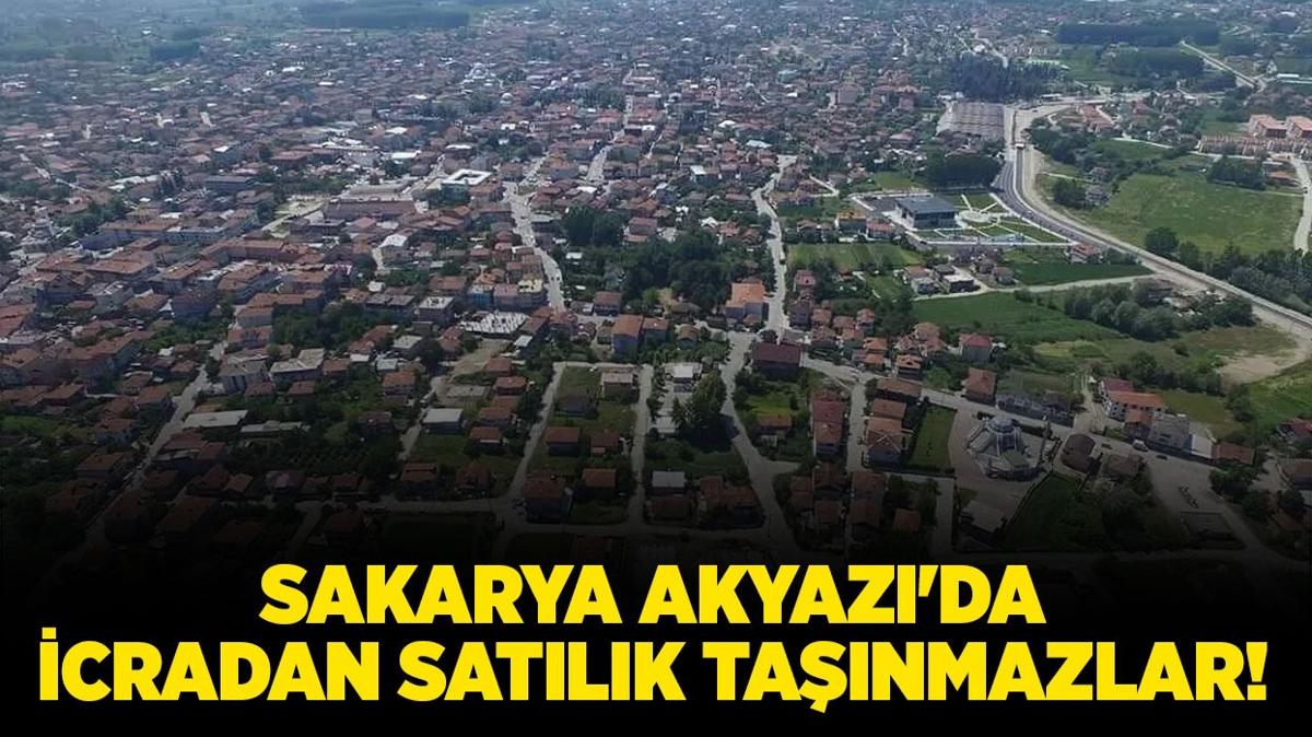 Sakarya Akyaz'da icradan satlk tarla, bahe vasfl tanmazlar!