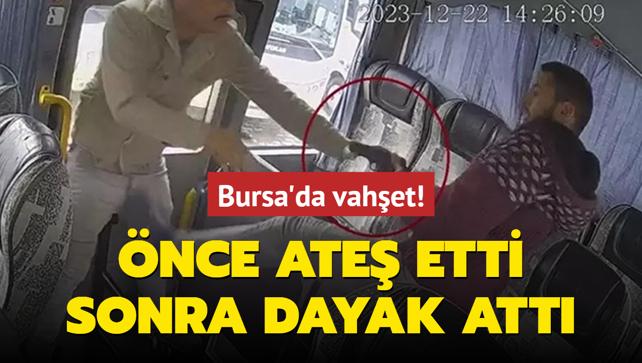 Bursa'da vahet! nce ate etti sonra dayak att