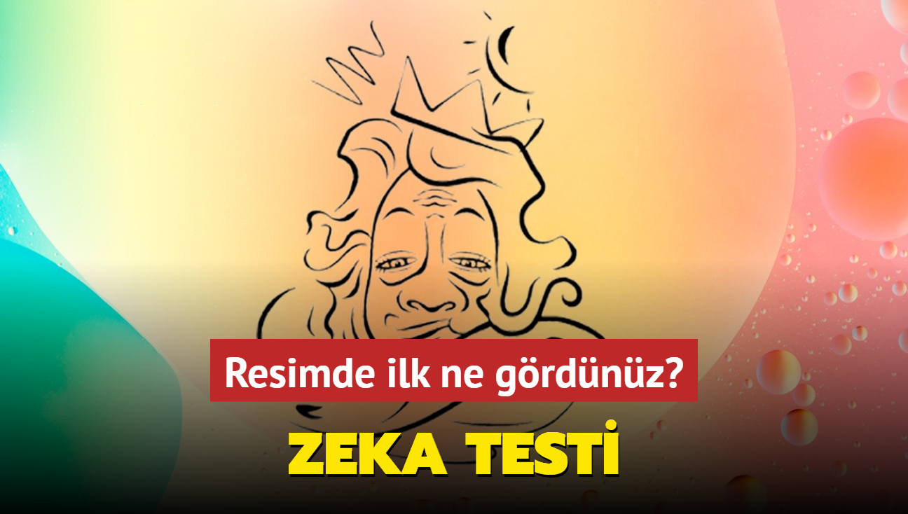 Duygusal zekanz yksek mi" Resimde ilk ne grdnz"