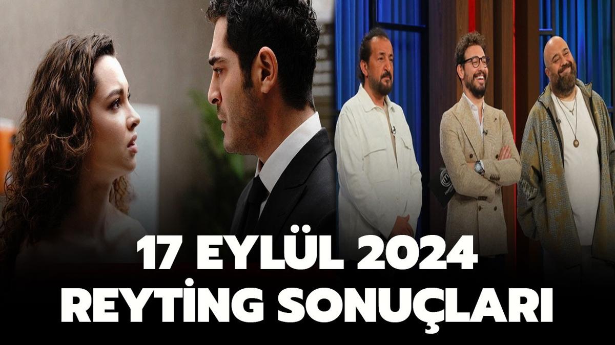 17 Eyll reyting sonular | MasterChef, Mge Anl, Bir Gece Masal reyting sralamas nasl"