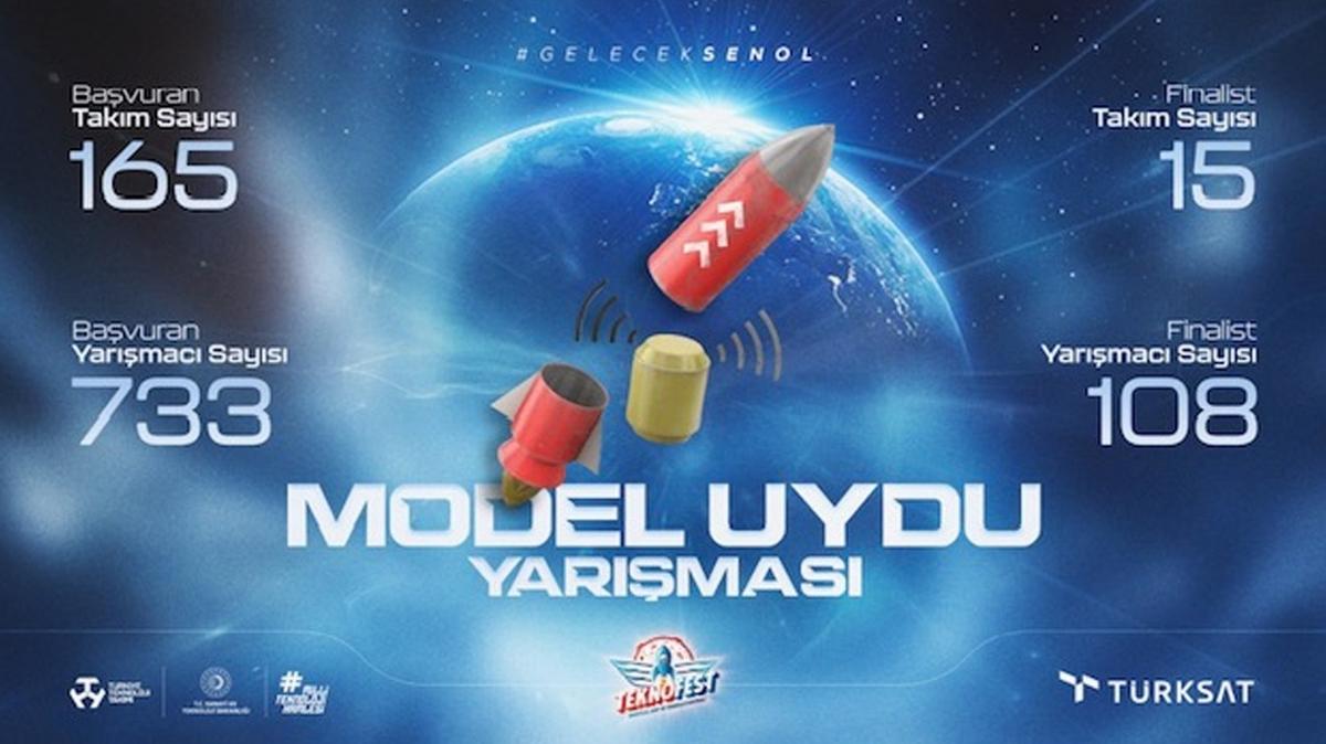 Gen mhendisler model uydu yarmasnda zirveye kyor: 165 takmdan 15' finale kald!