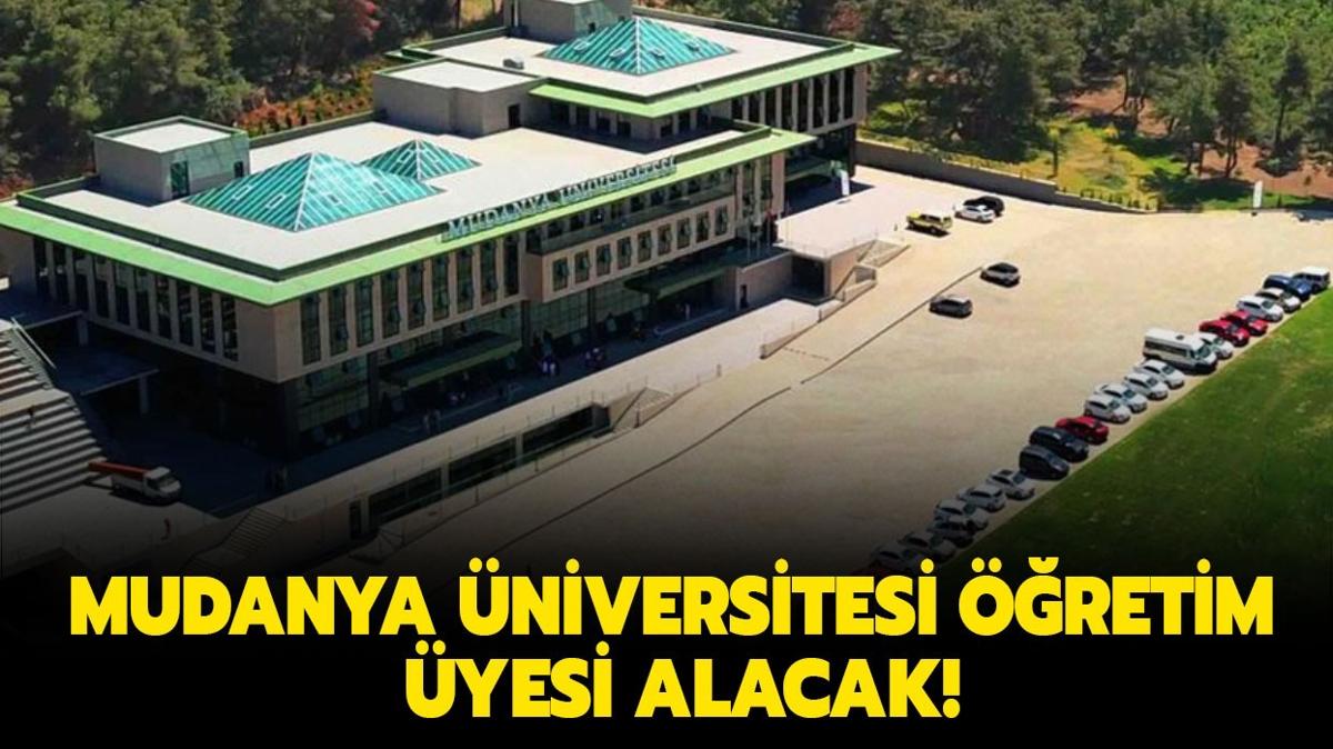 Mudanya niversitesi retim yesi alacak!