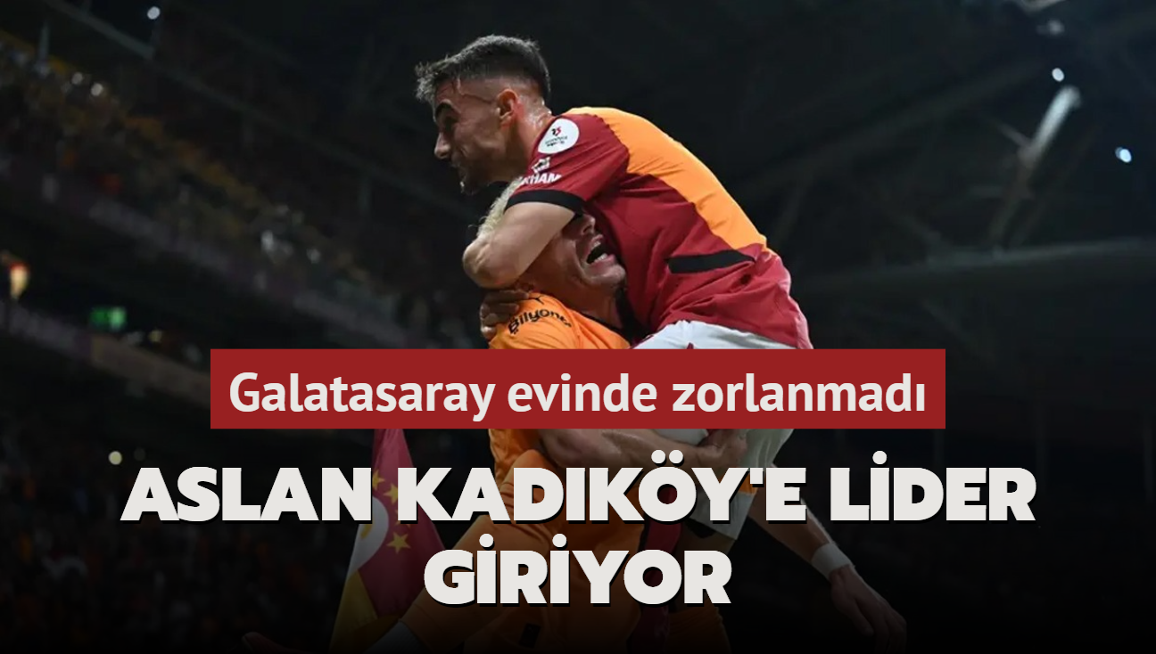 Aslan Kadky'e lider giriyor