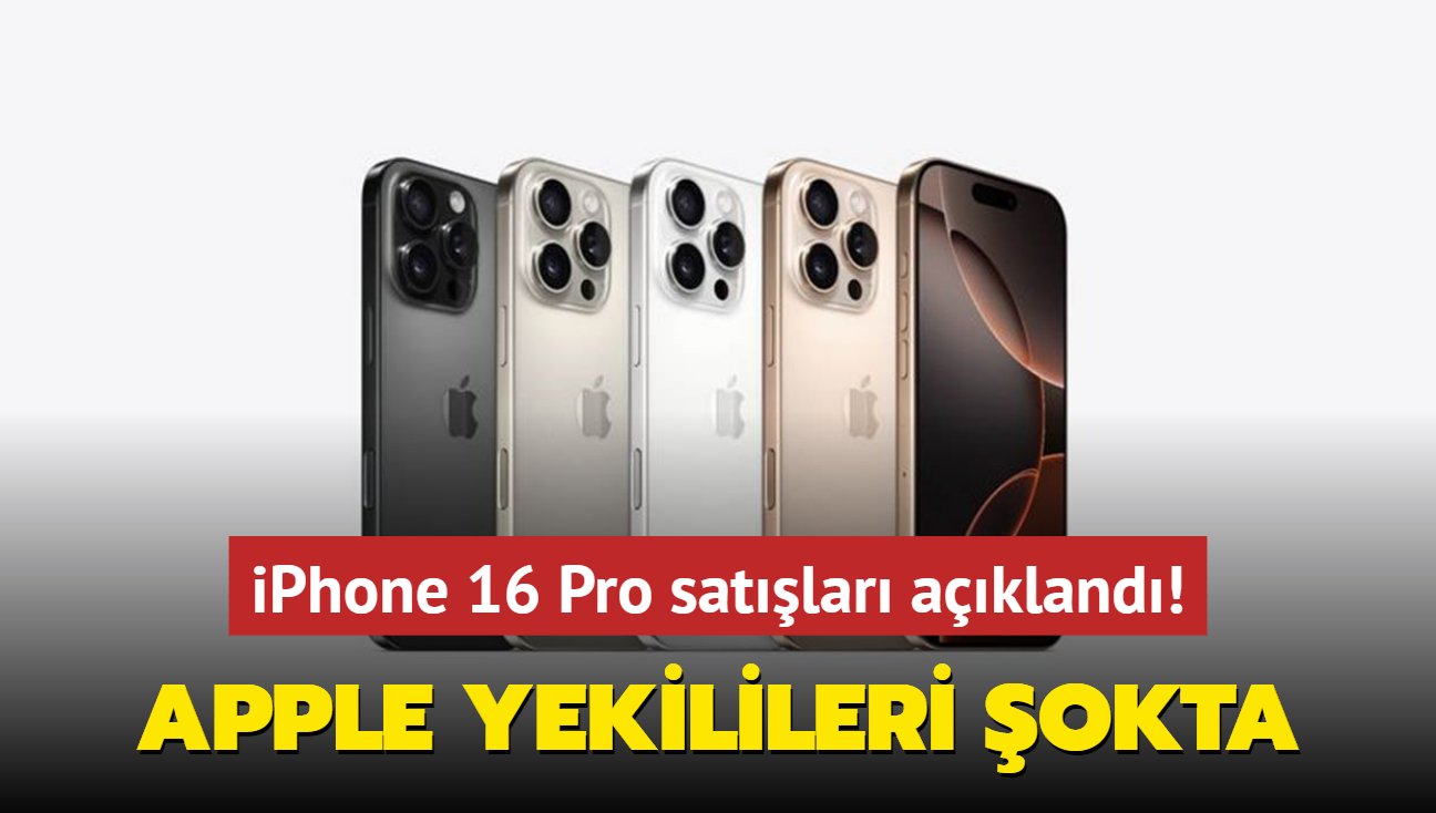 iPhone 16 Pro satlar akland! Gidiat beklenenin ok altnda