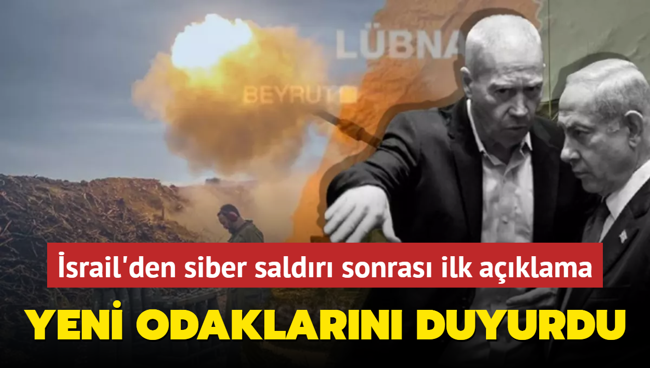 srail'den Lbnan'a saldr sonras ilk aklama! Savata yeni bir aama balad