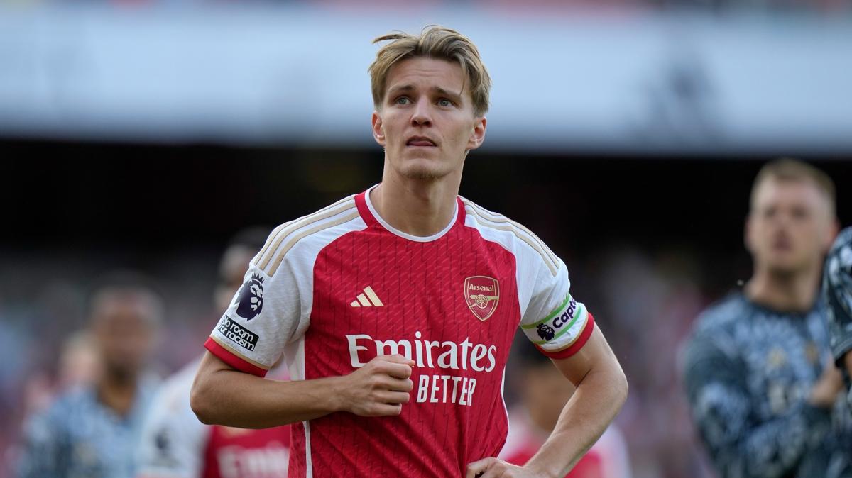 Arsenal'e Odegaard'dan kt haber