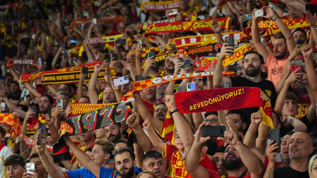 Gztepe'de taraftarlar Kayserispor man heyecanla bekliyor