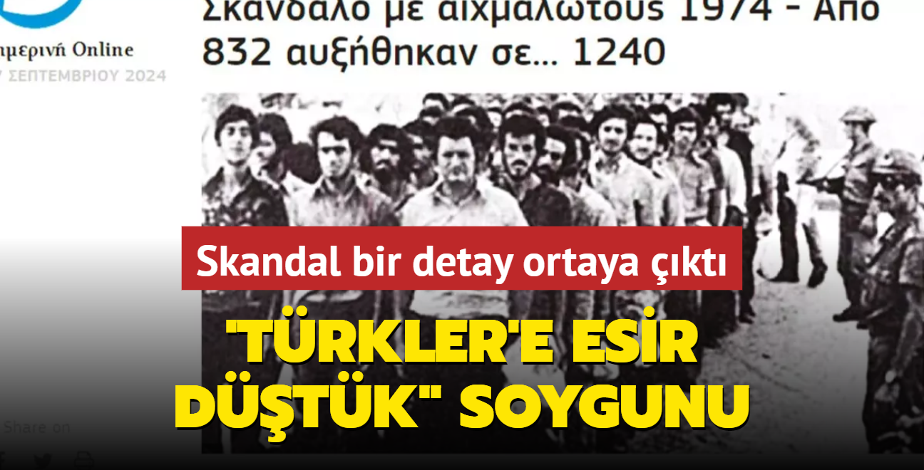 'Trkler'e  esir dtk" soygunu