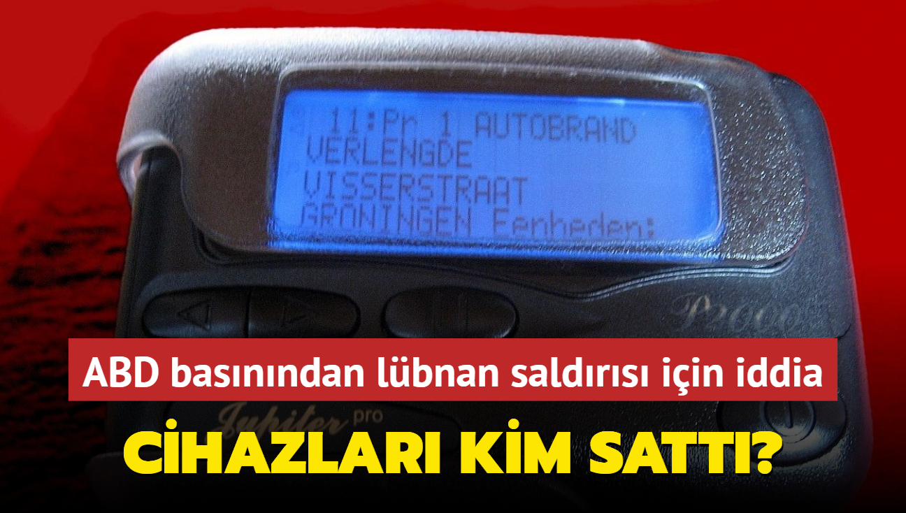 ABD basnndan arpc iddia! Siber saldrda kullanlan ar cihazlar Lbnan'a nasl girdi"