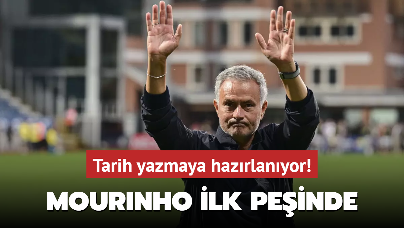 Mourinho ilk peinde