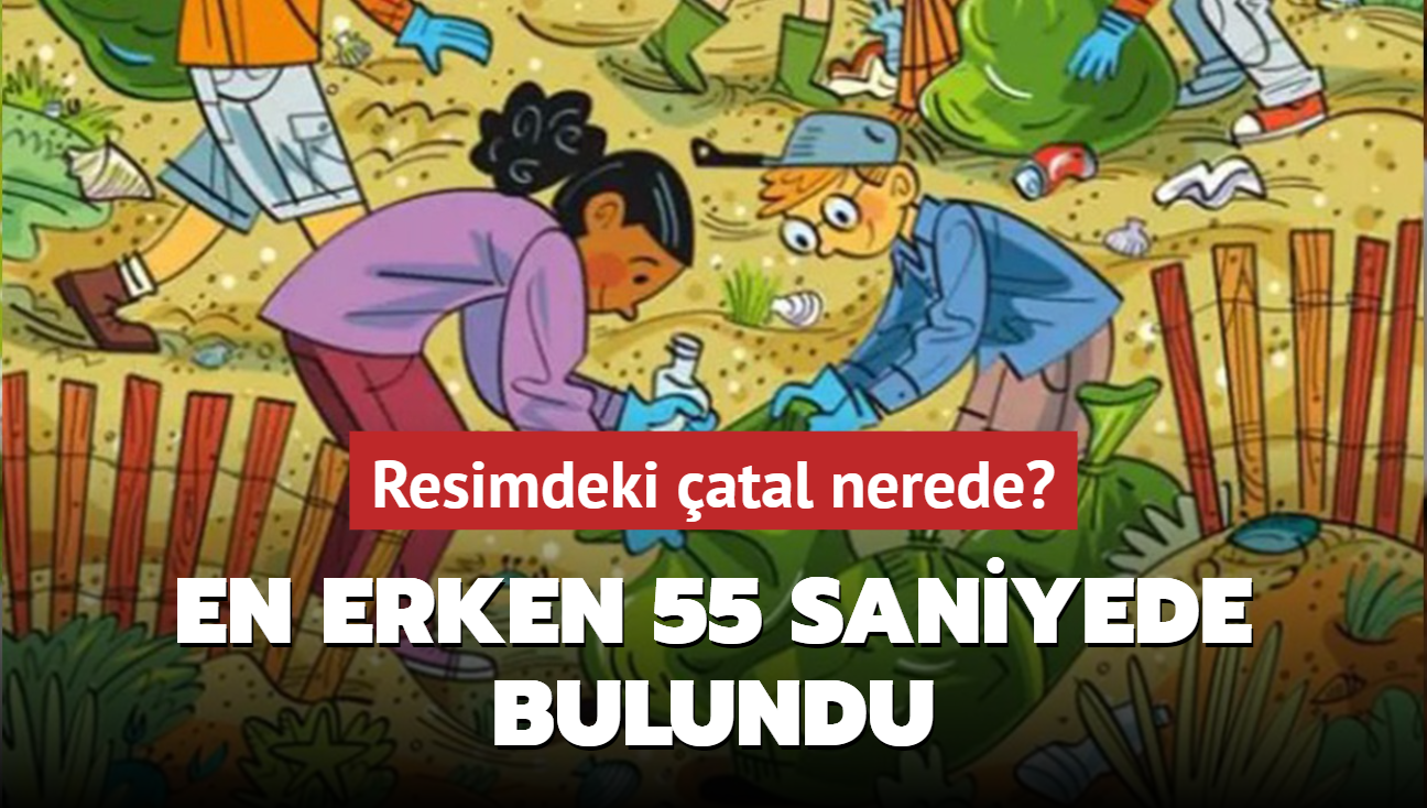 Resimdeki atal nerede" En erken 55 saniyede bulundu