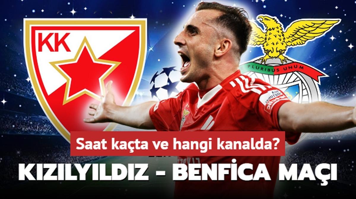 Kzlyldz - Benfica ma kadrosu belli oldu mu" Kzlyldz - Benfica ma TRT'de mi"