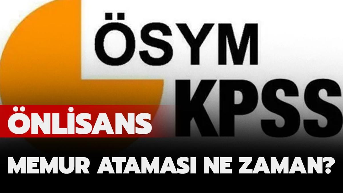 2024-2025 KPSS nlisans memur atamas ne zaman" KPSS nlisans tercihleri ne zaman" 