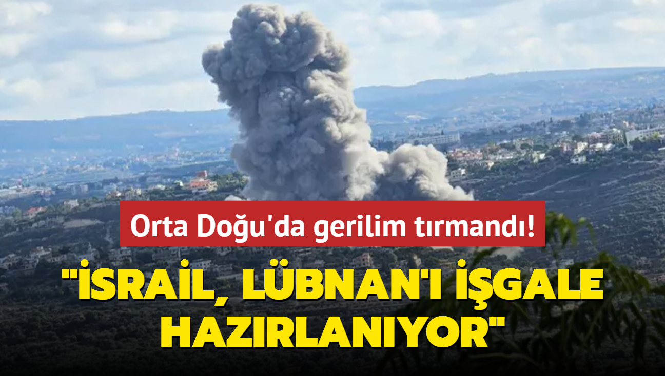 Orta Dou'da gerilim trmand... 'srail, Lbnan' igale hazrlanyor'