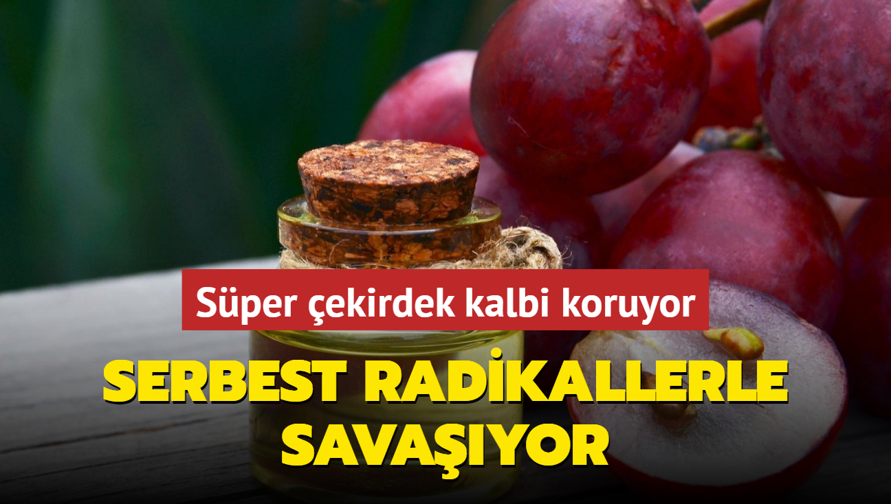 Sper ekirdek serbest radikallerle savarken kalbi koruyor! 10 parmanda 10 marifet