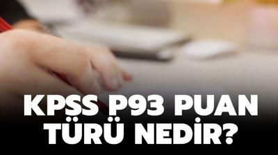 KPSSP93 tr nedir? KPSS P93 puan tr ile alan meslekler nelerdir, hangi kurumlar alm yapar?