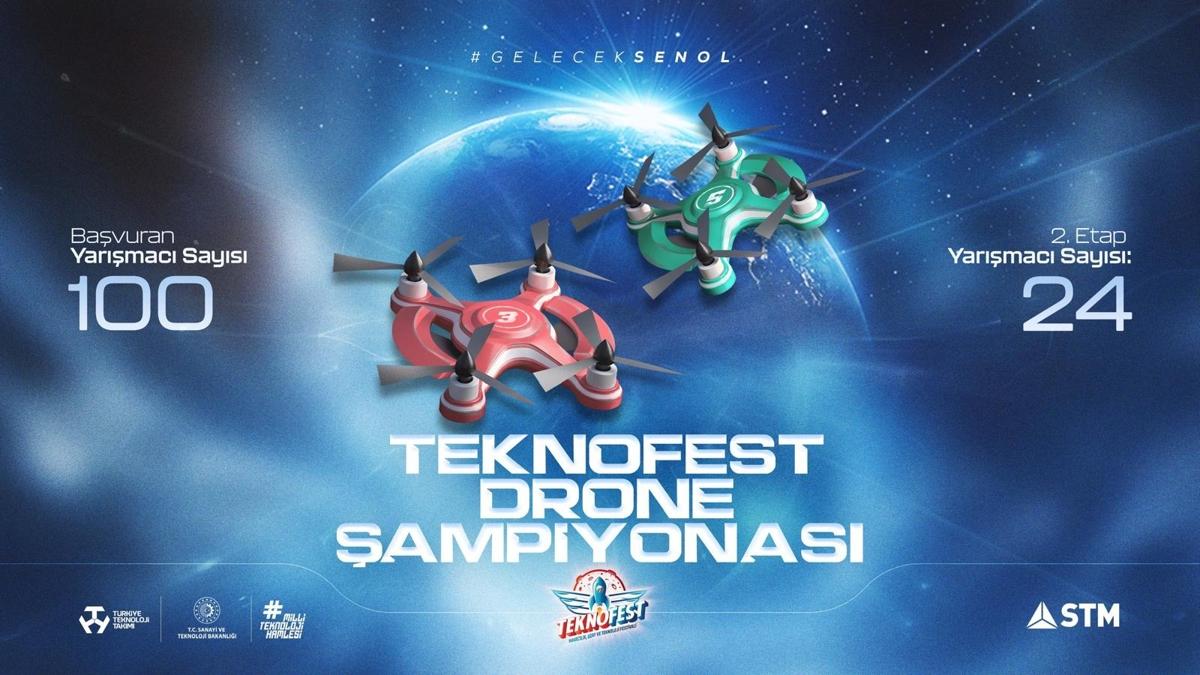 TEKNOFEST Drone ampiyonas kinci Etab Mersin'de balyor