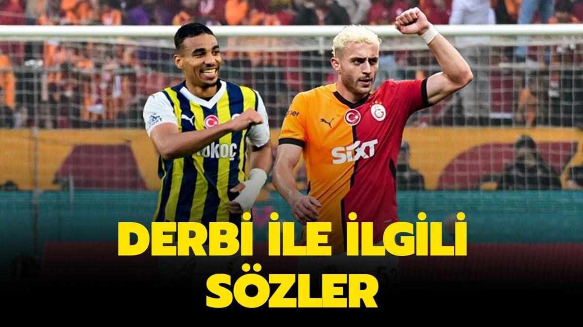 Fenerbahe Galatasaray derbi szleri! FB-GS baarlar ve kutlama mesajlar bir arada!