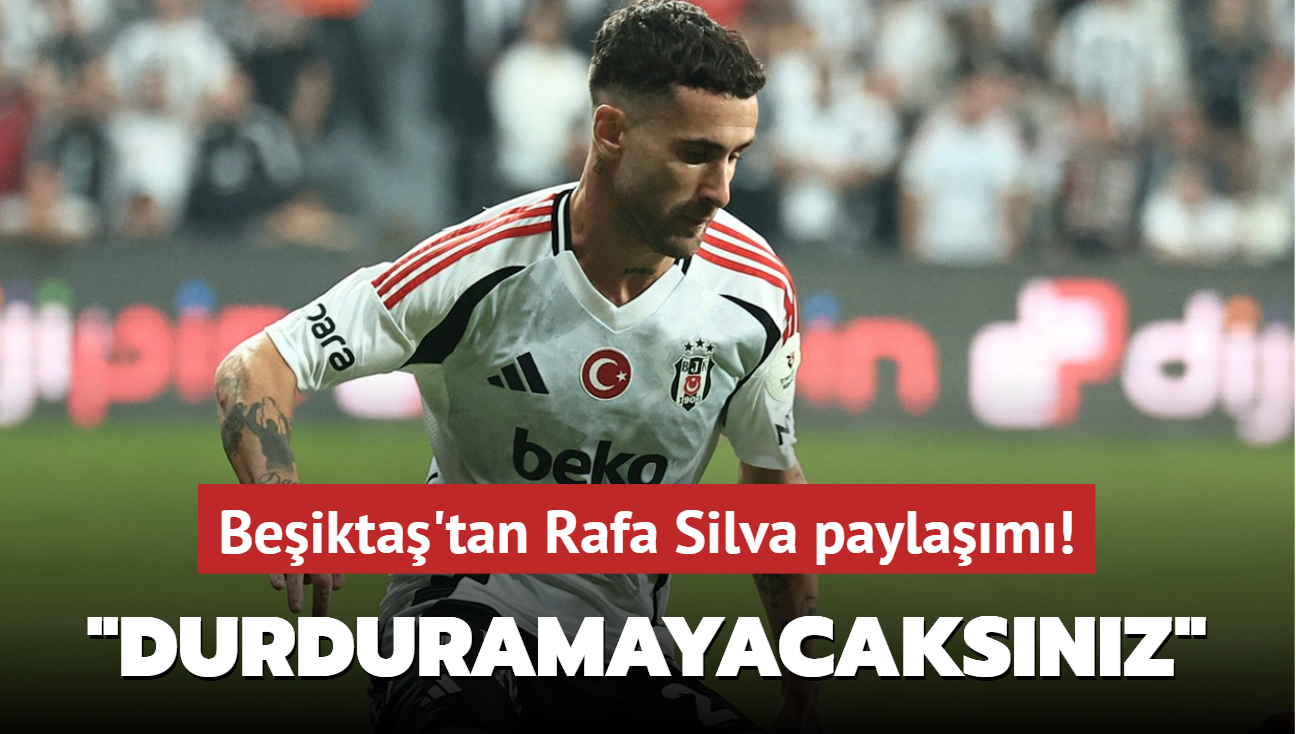 Beikta'tan Rafa Silva paylam! "Durduramayacaksnz"