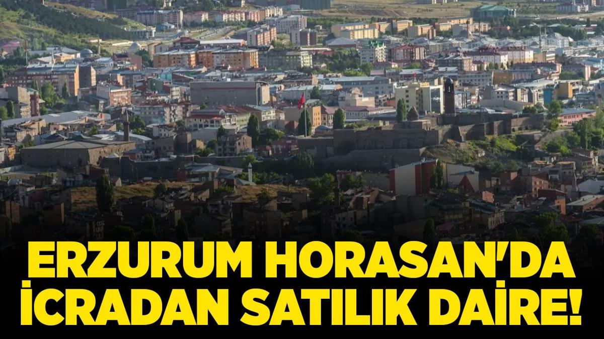 Erzurum Horasan'da icradan satlk daire!