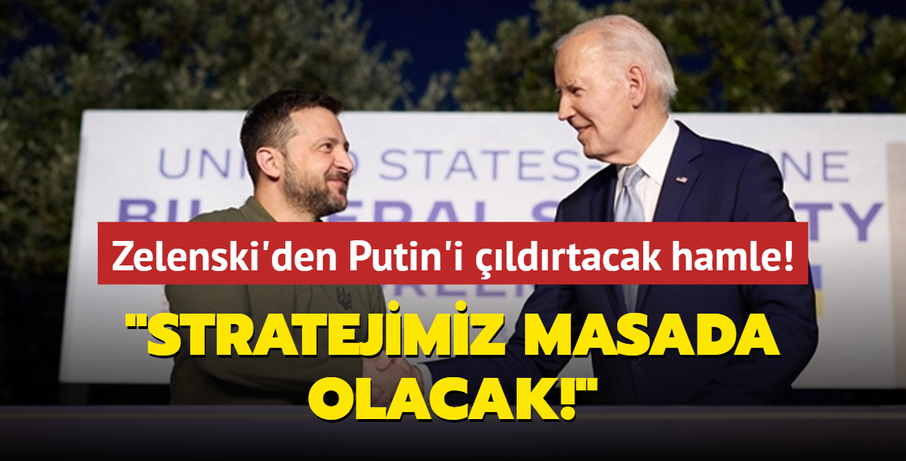 Zelenski'den Putin'i ldrtacak hamle: Stratejimiz masada olacak!