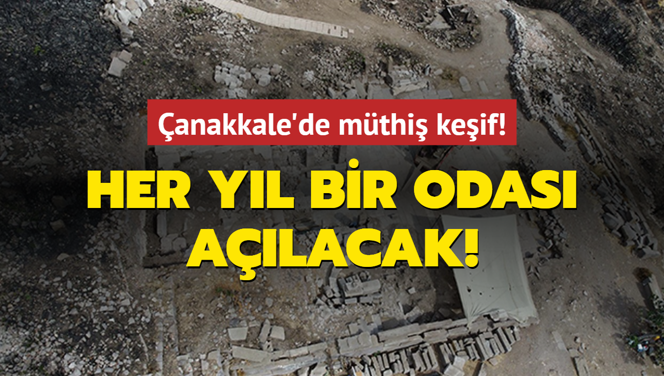 anakkale'de mthi keif: Her yl bir odas alacak!