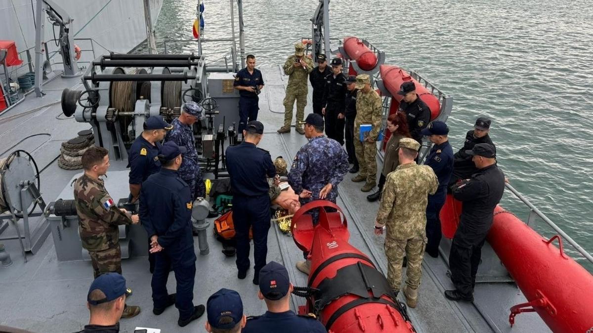 Karadeniz'de mayn tehditlerine kar eitimler icra edildi