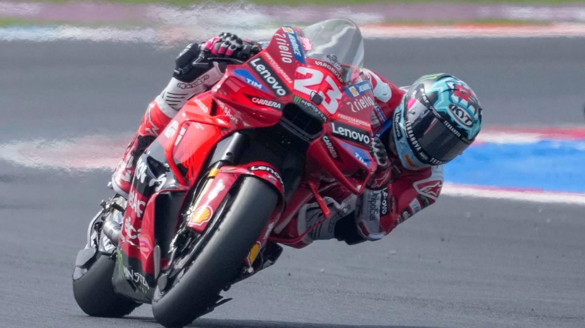 MotoGP+Emilia-Romagna+Grand+Prix%E2%80%99sinde+kazanan+Enea+Bastianini