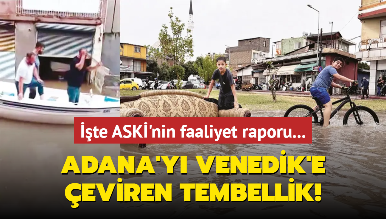 Adana'y Venedik'e eviren tembellik!