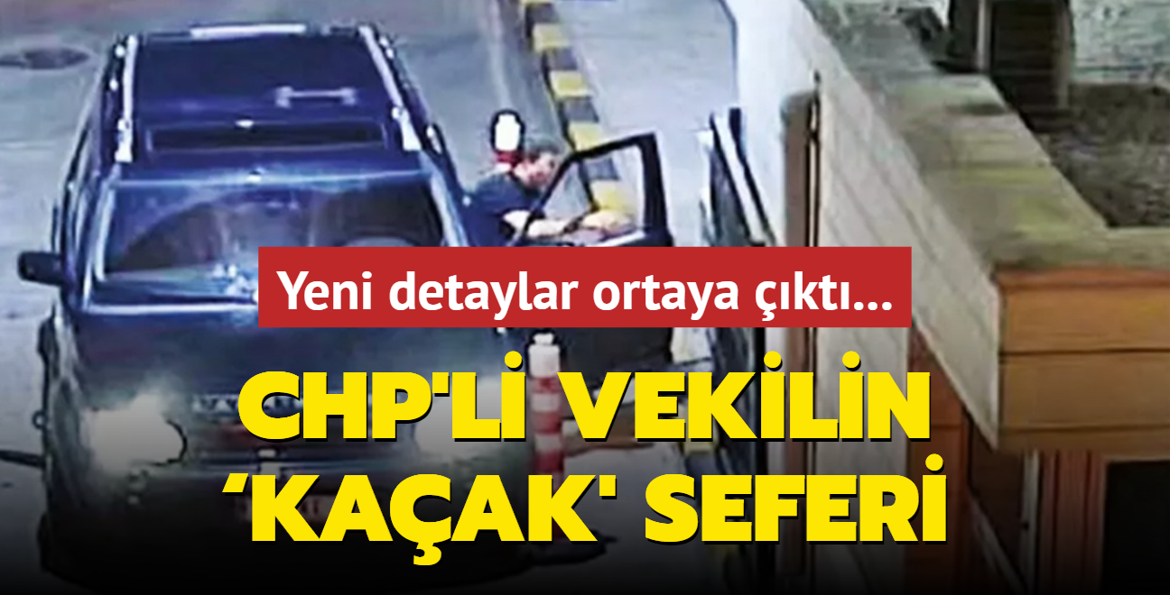 CHP'li vekilin kaak' seferi