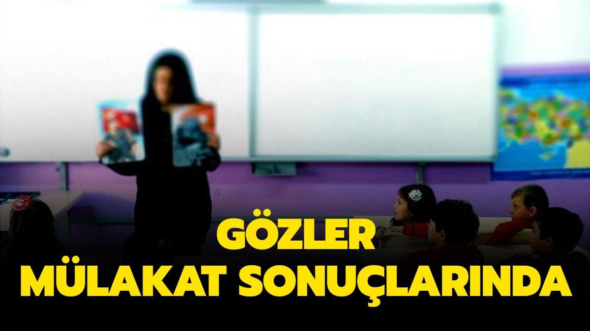 Mlakat sonularnda son durum nedir" Szlemeli retmen atama sonular ne zaman aklanacak" 